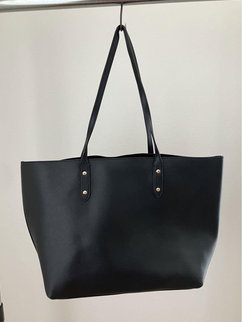 Coach ブラウンロゴトートバッグ - メルカリ