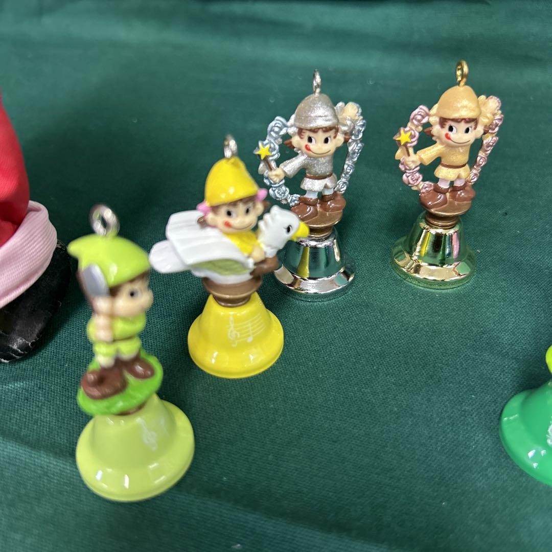 レビュー高評価商品 139-66 ペコちゃんドール まとめて 鐘のマスコットチャーム ゲーム・おもちゃ・グッズ
