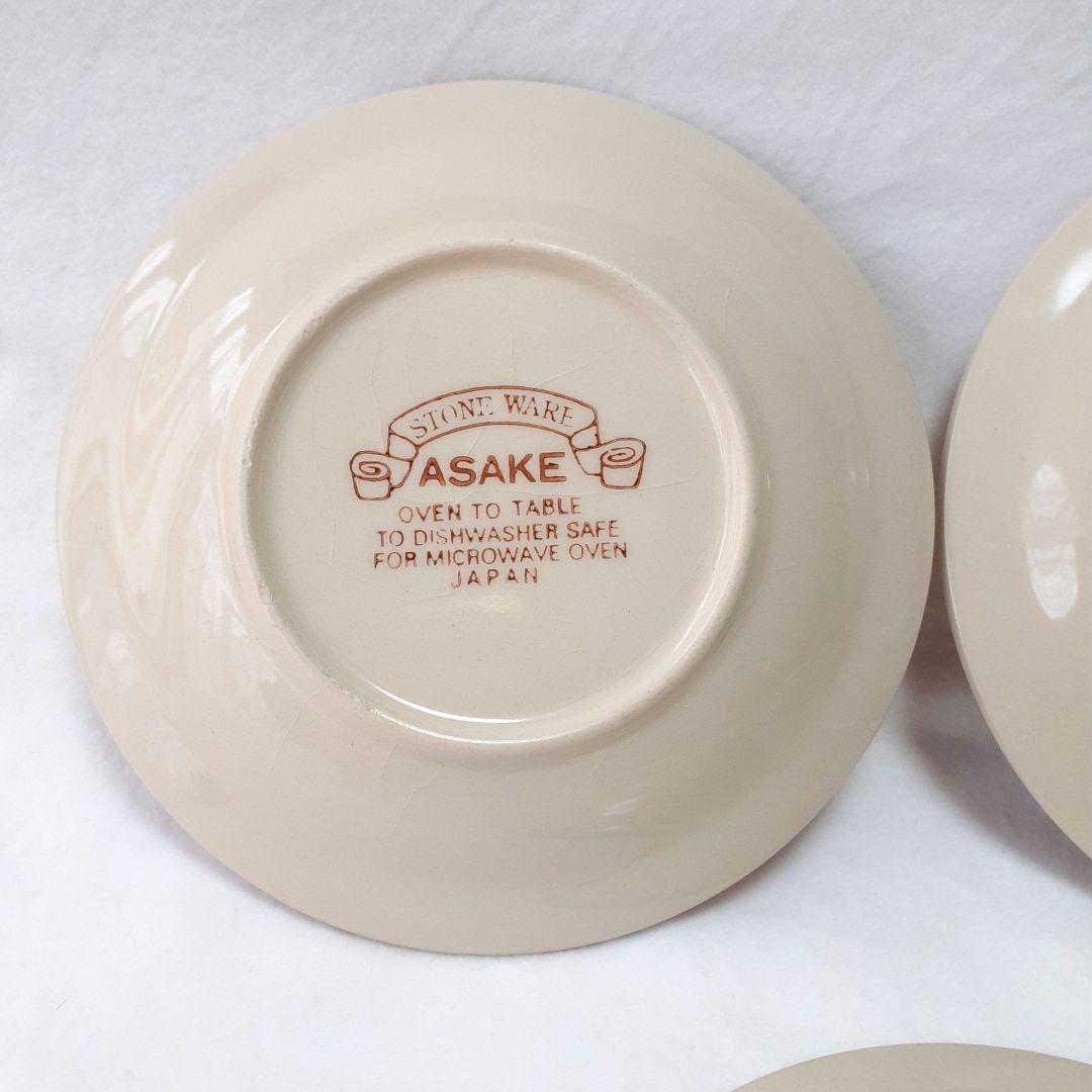 コアミ様専用☆ASAKE ストーンウェア カップ&ソーサー 5客 シュガー コアミ様専用☆ASAKE ストーンウェア カップ&ソーサー 5客 シュガー