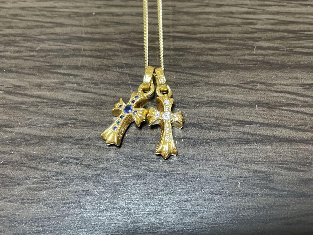 クロムハーツ 22k ダイヤ ベビーファット 画像1