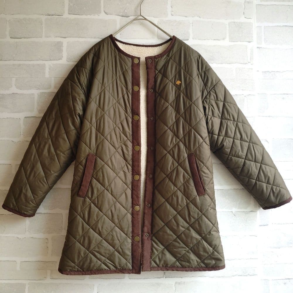 kate spade ケイトスペード ジュニア リバーシブルキルトジャケット140cm kate spade new york