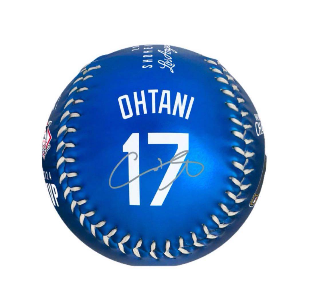 大谷翔平選手　2024年シーズン実績 記念ボール　ドジャース 大谷翔平選手 2024年シーズン実績 記念ボール ドジャース - メルカリ