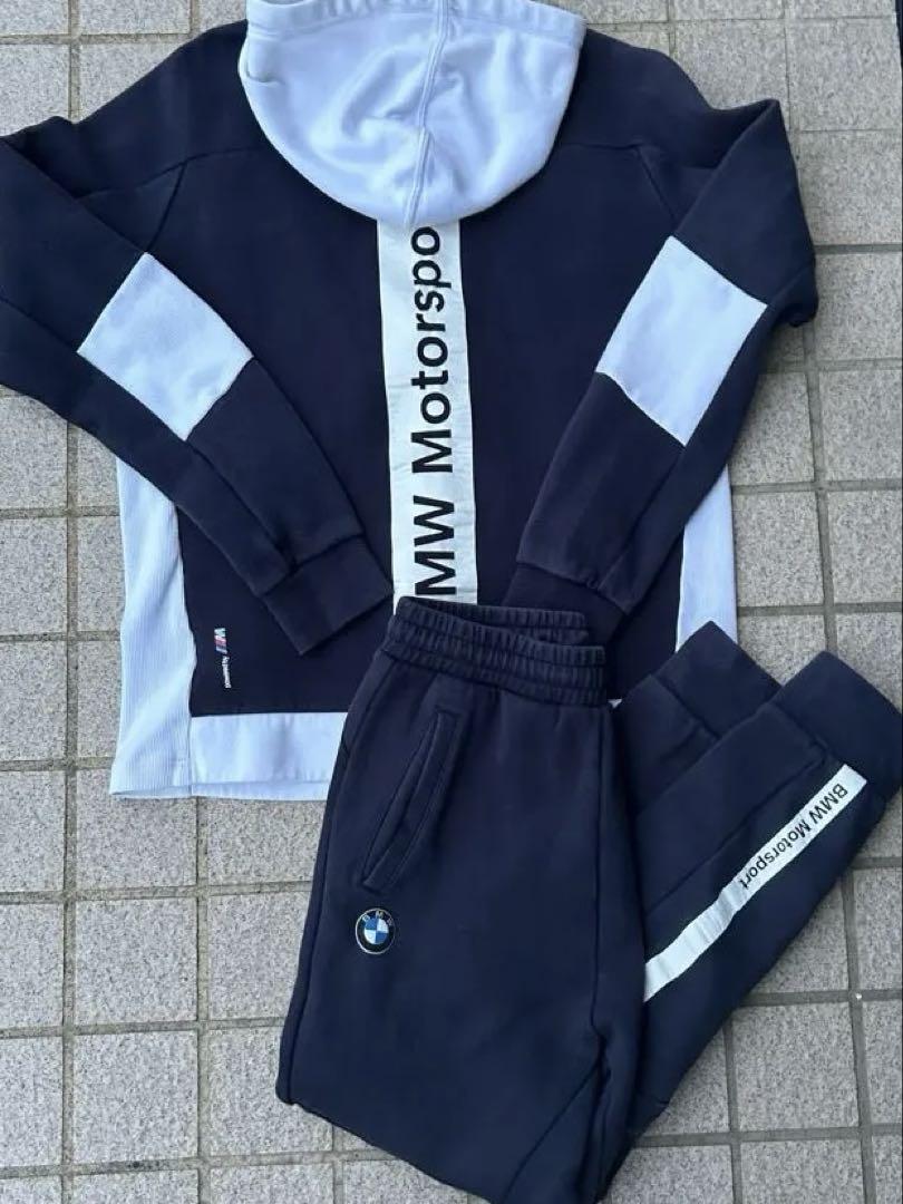 【希少PUMA×BMWコラボ】プーマ BMW セットアップ 上下Sサイズ