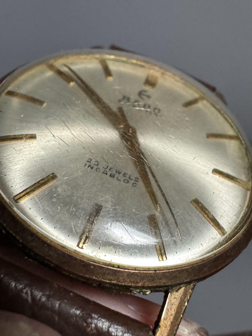 腕時計　RADO Extra Flat ラドー　25石　インカブロック　手巻き