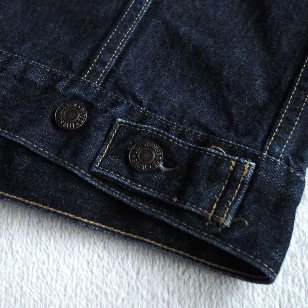 【美品】90s LEVI'S 71557 BIG E デニムジャケット 日本製
