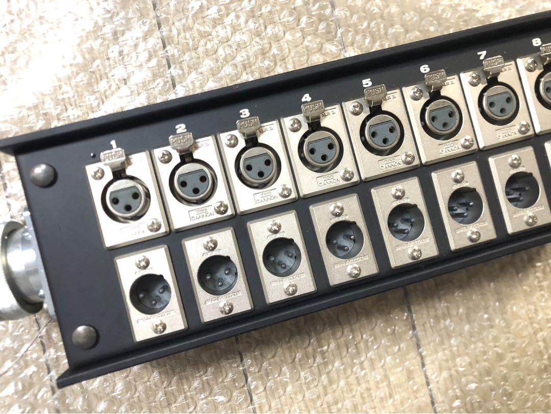 CANARE 8J12N2 コネクターボックス コネクタ 8ch canare