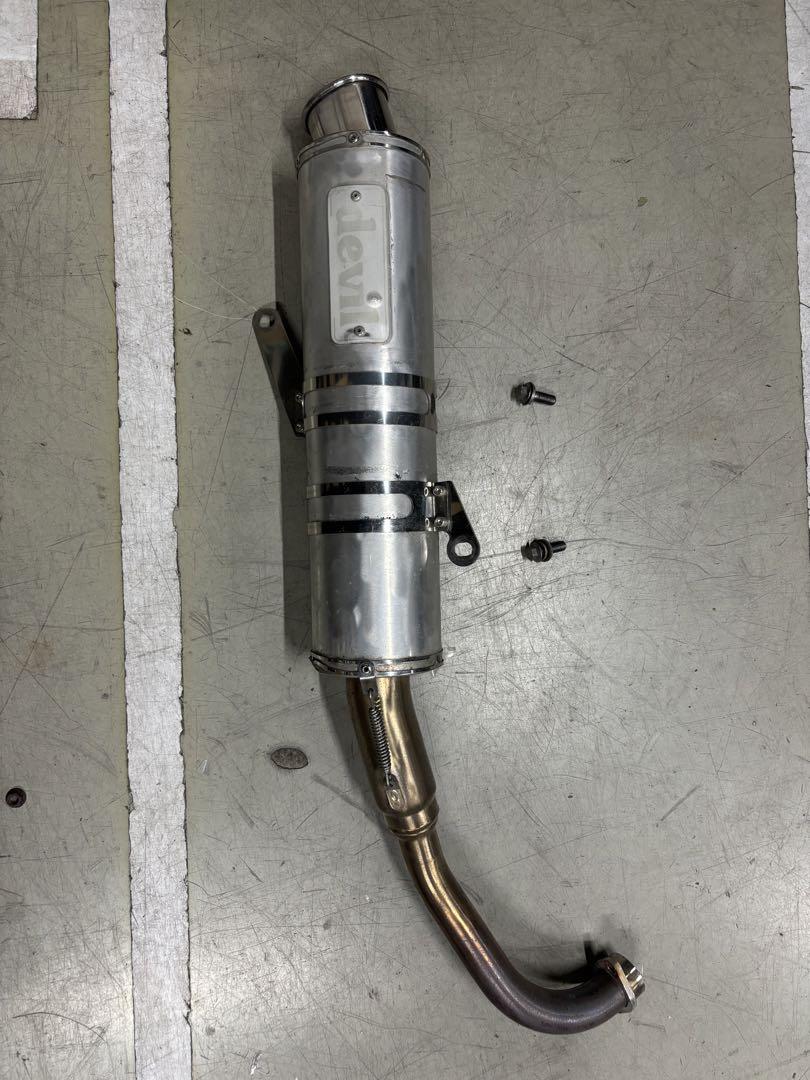 デビル管マフラーマジェスティC用250cc