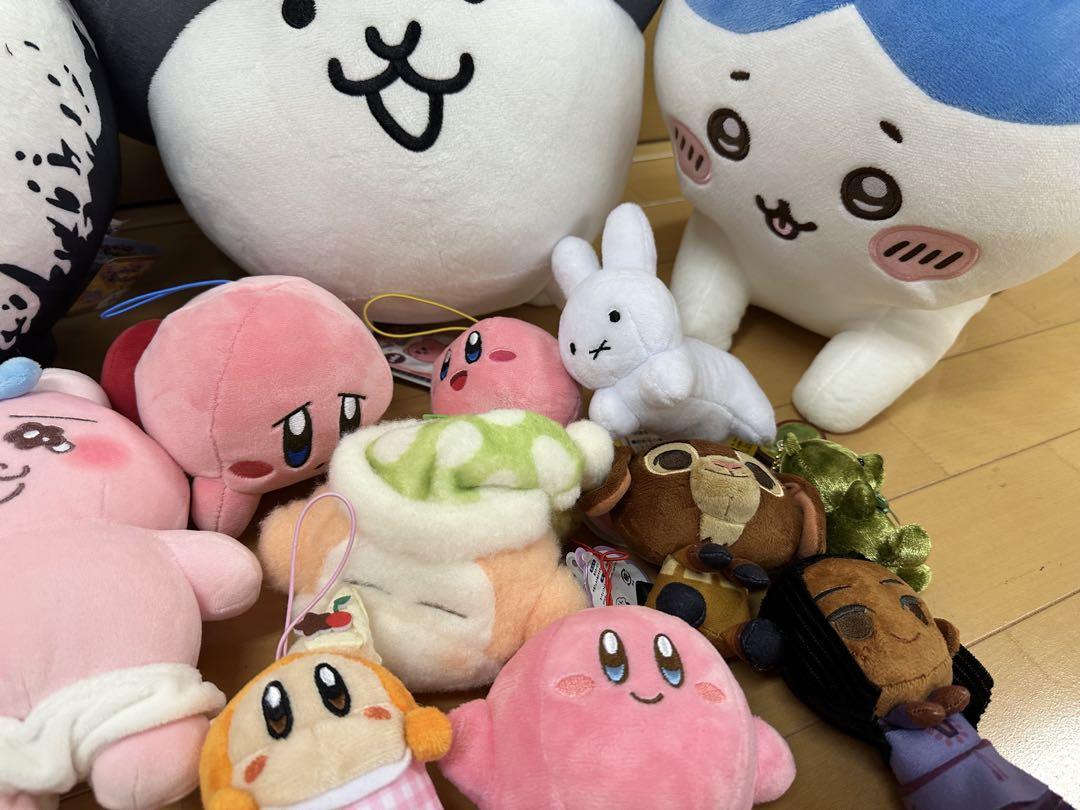 ぬいぐるみ13個まとめ売り★にゃんこ大戦争　ちいかわ　おぱんちゅうさぎ　カービィ