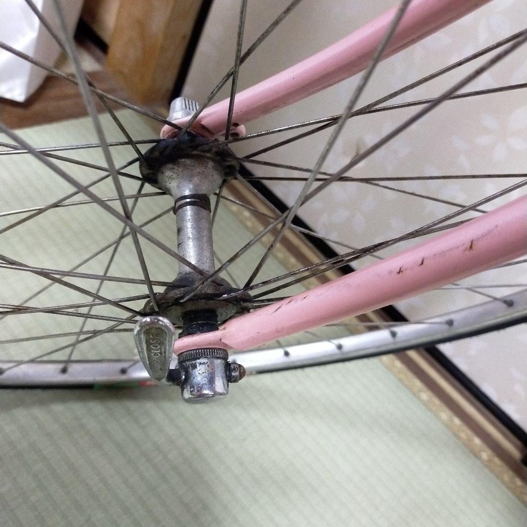 岩井サイクル　ganwell 　レディースロード パールピンク　京都市内受け渡し