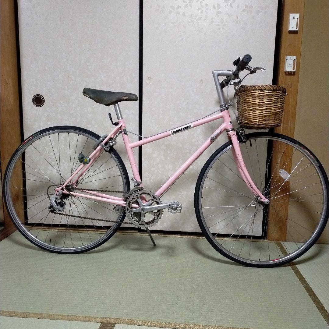 岩井サイクル　ganwell 　レディースロード パールピンク　京都市内受け渡し