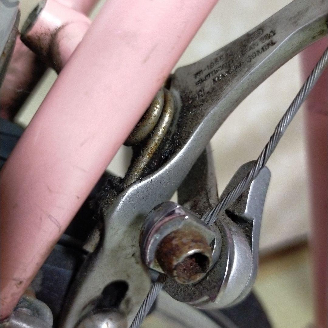 岩井サイクル　ganwell 　レディースロード パールピンク　京都市内受け渡し