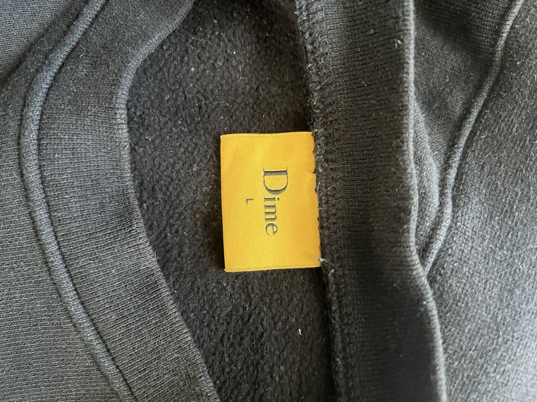 Dimeスウェット ブラック Dime ブラック スウェット L