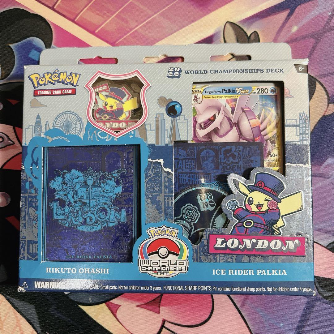 【値下げ中】海外限定 2022年 ポケモンカード 世界大会ファイナリストデッキ 画像2