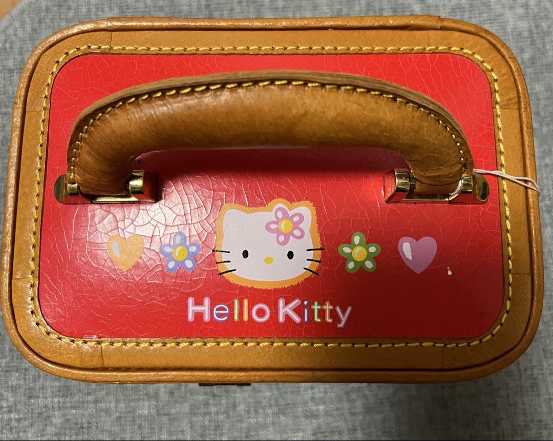 【待望★】 ハローキティ バニティバッグ レトロ レア‼️ サンリオ ポーチ その他