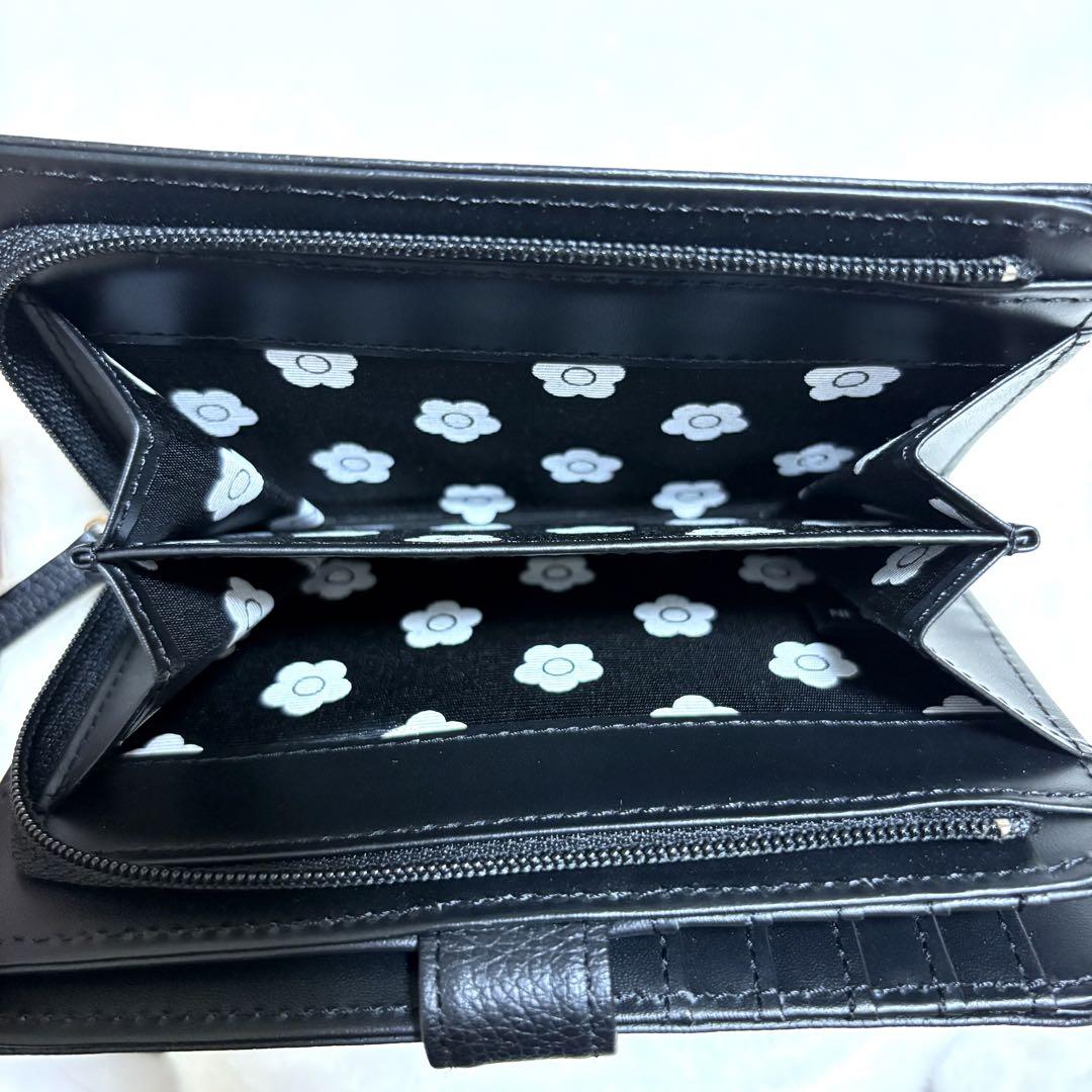 未使用 MARY QUANT マリークワント フーリーデイジーパッチ ウォレット