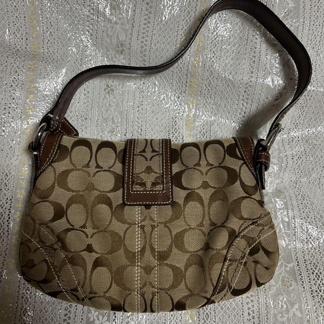 COACH コーチ ワンショルダーバッグ ブラウン 美品 ハンドバッグ