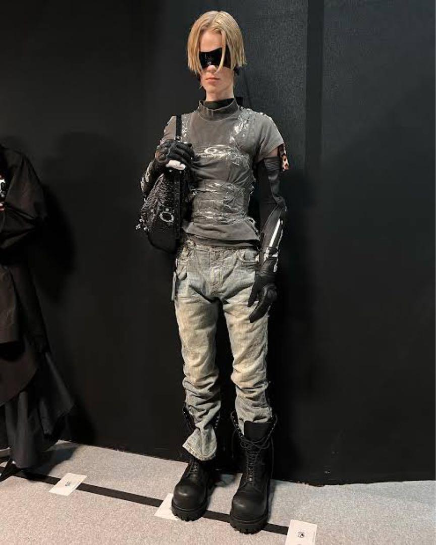 靴 Balenciaga Stomper Boots AW24