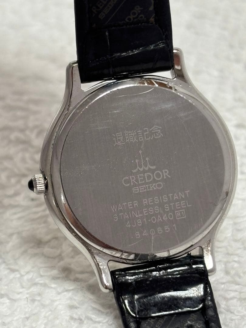 【美品】セイコー クレドール クォーツ【4J81-0A40】【稼働品】レディース