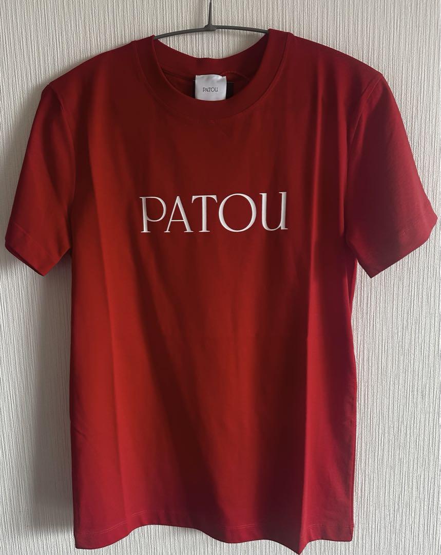 patou パトゥ　コットン　Tシャツ　ロゴプリントT