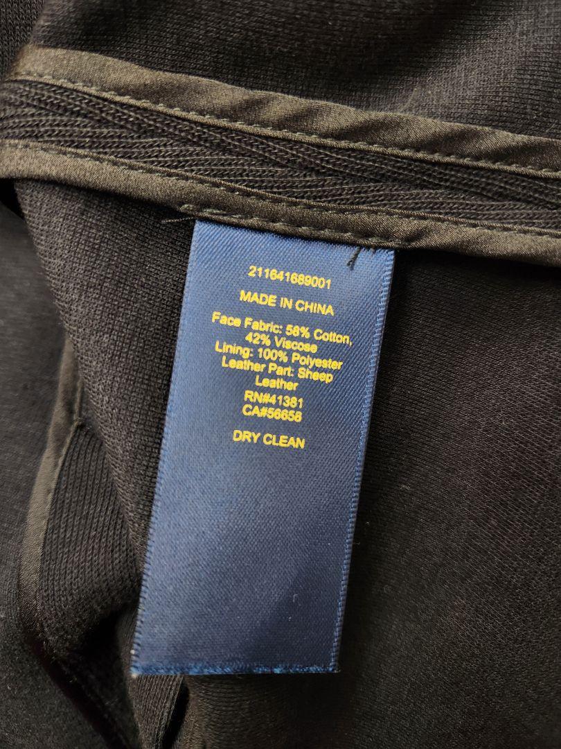 47498　POLO RALPH LAUREN　レザーコンビ　テーラード