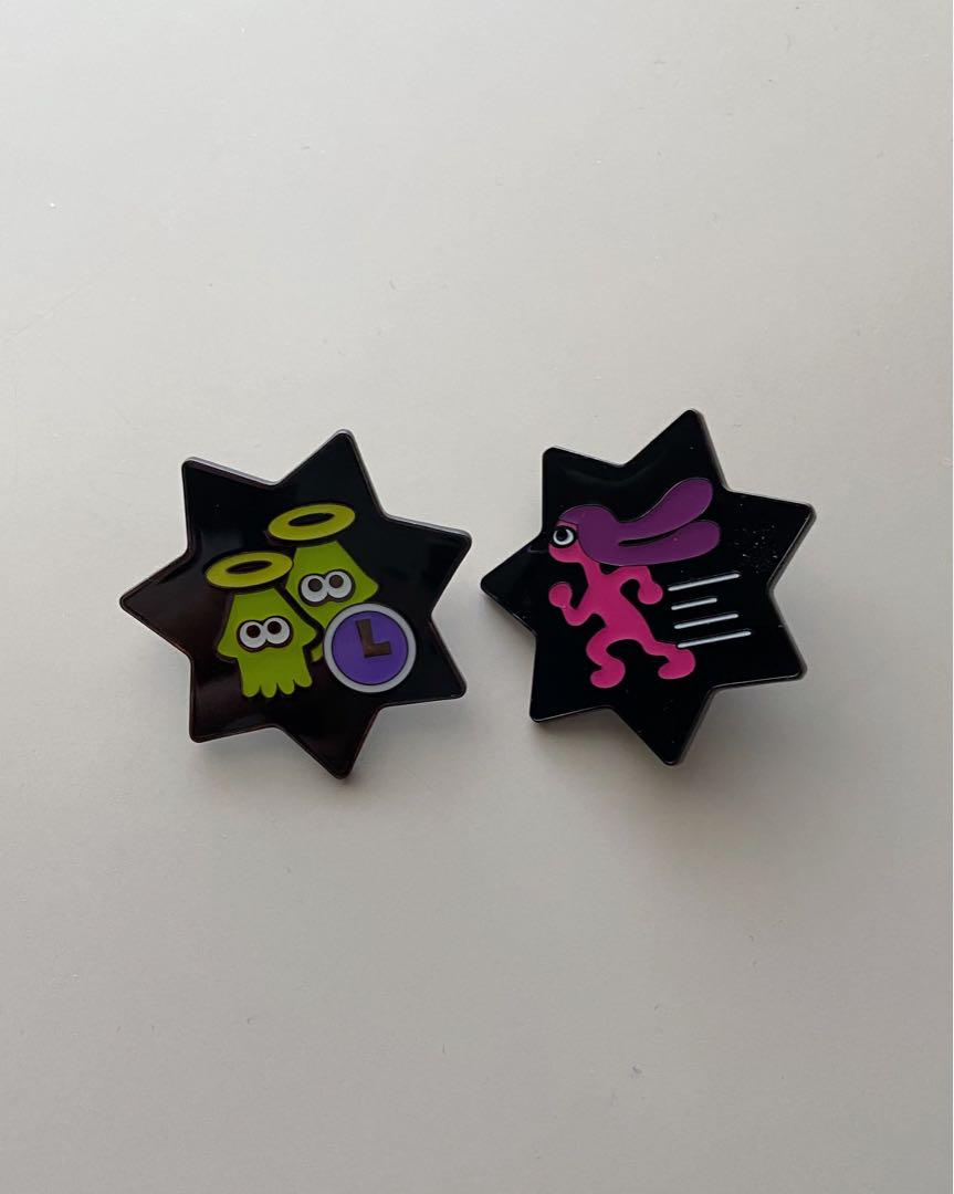 ピンバッジ ギアパワーのかけら Splatoon スプラ - メルカリ