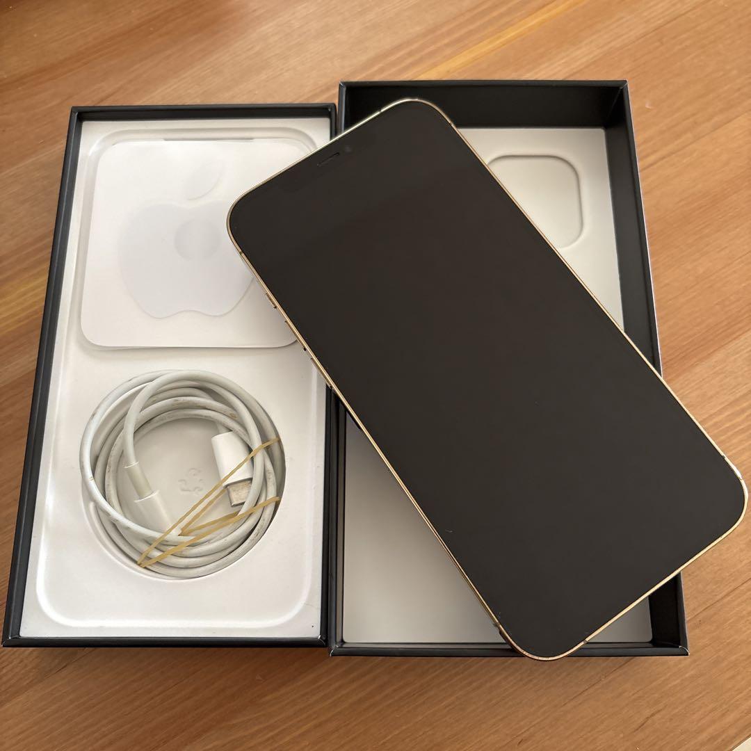 【美品】Apple iPhone 12 Pro ゴールド 本体　おまけ付き
