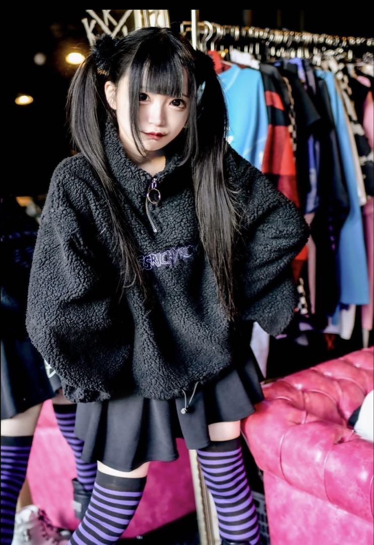 KRY clothing ハーフジップOリングボアTOPS