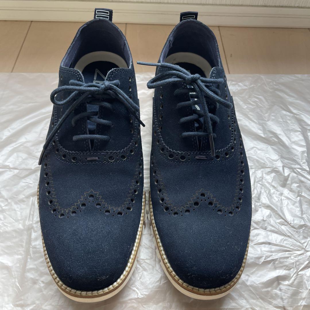 COLE HAAN ネイビー ゼログランド26cm ゼログランド　コールハーン