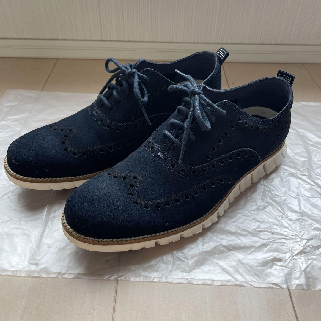 COLE HAAN ネイビー ゼログランド26cm ゼログランド　コールハーン