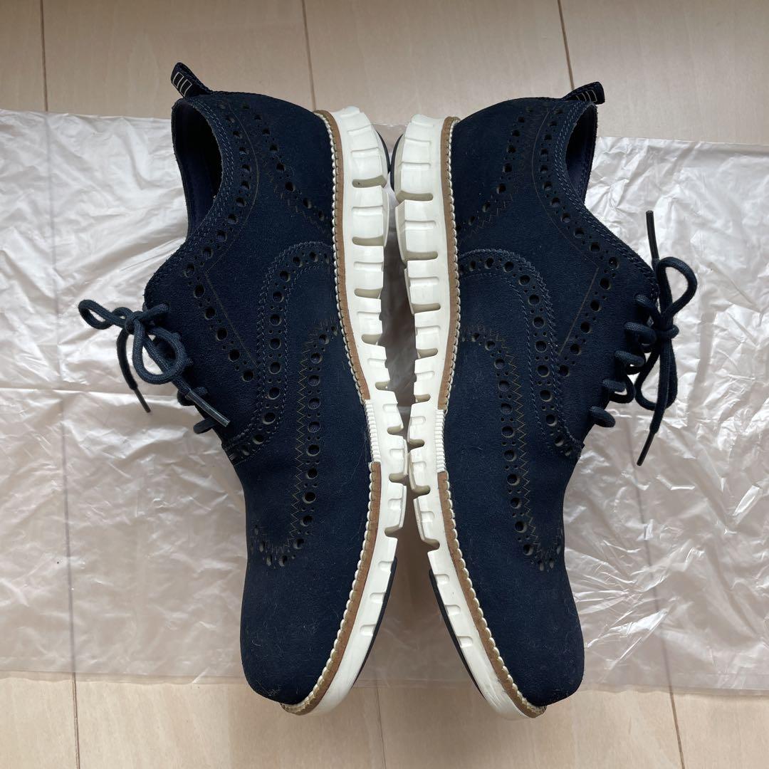 COLE HAAN ネイビー ゼログランド26cm ゼログランド　コールハーン