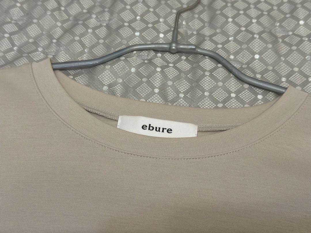 ebure】ピュアオーガニックバイオ クルーネックカットソー T