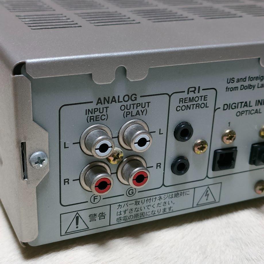 ONKYO オンキョー　MDデッキ　MDレコーダー　MD-105AX　美品