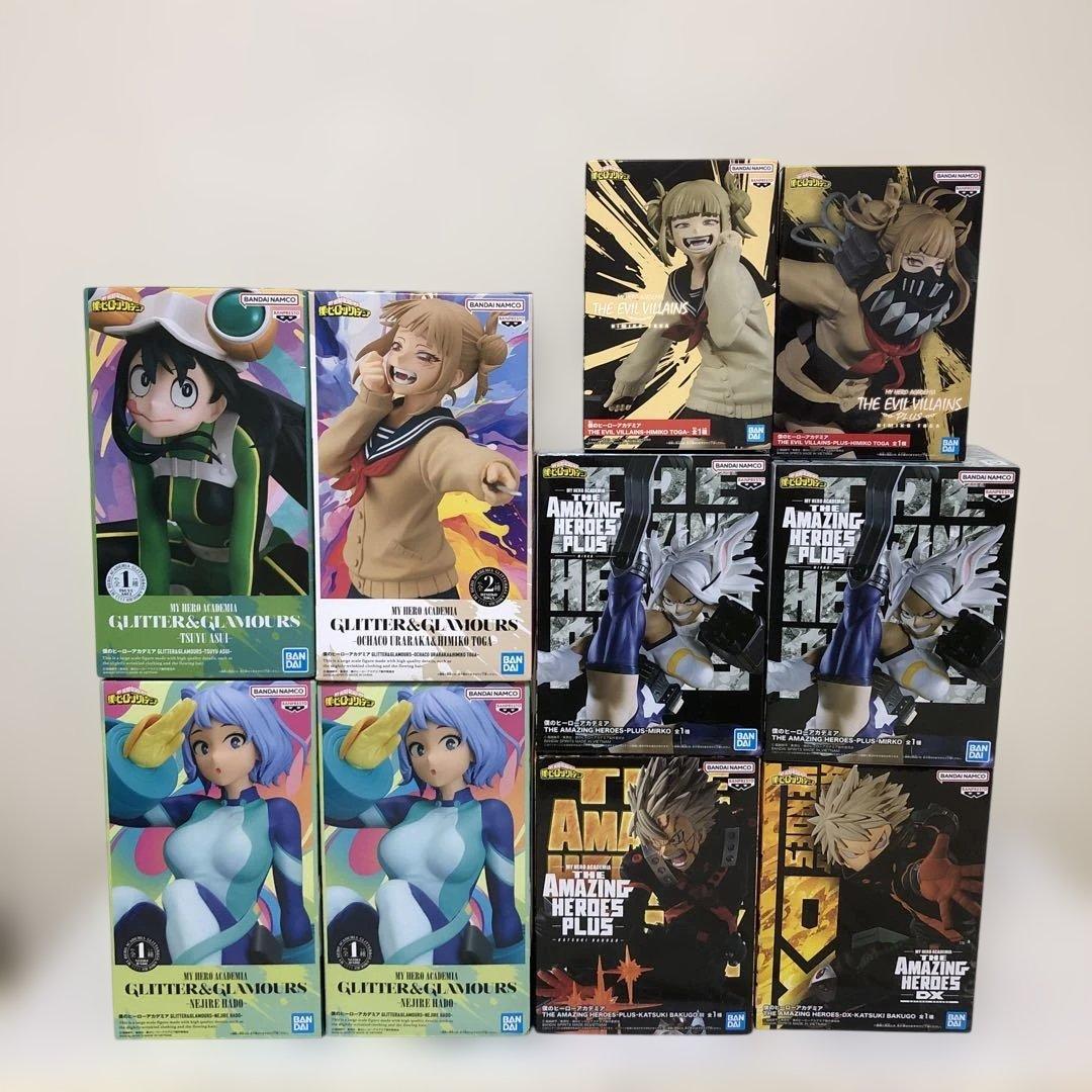 僕のヒーローアカデミアフィギュア GLITTER GLAMOURS他 全10点BANDAI