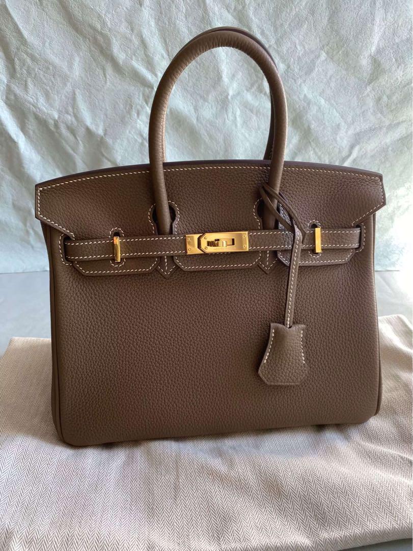 リコ  HERMES エルメス　バーキン25 ハンドバッグ　エトゥープ