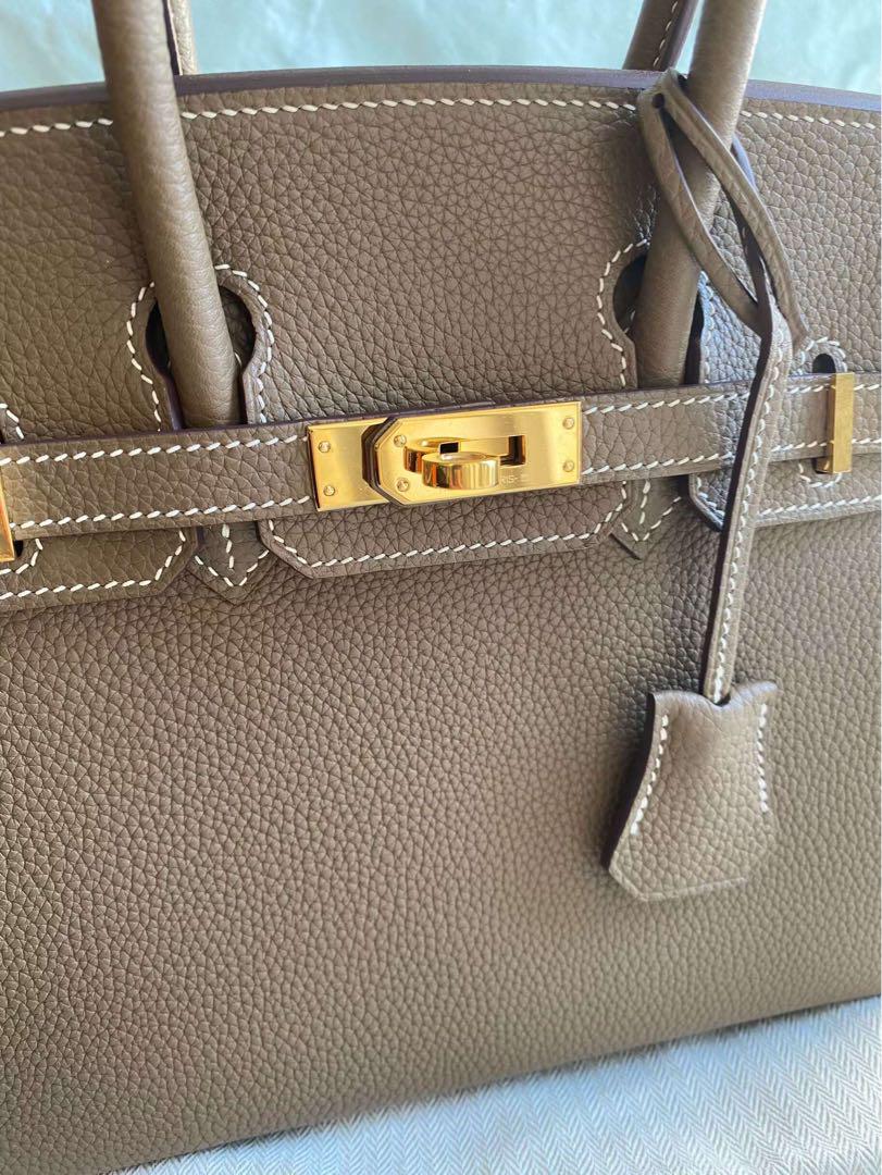 リコ  HERMES エルメス　バーキン25 ハンドバッグ　エトゥープ