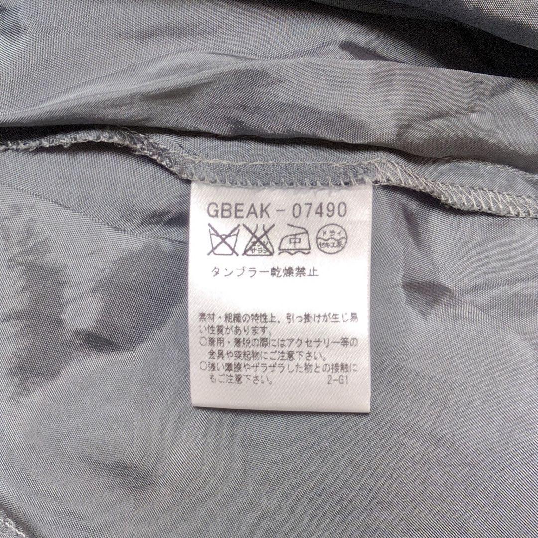 【シビラ】花柄フレアワンピース(M)膝丈　フラワー　クロップド袖　くすみカラー