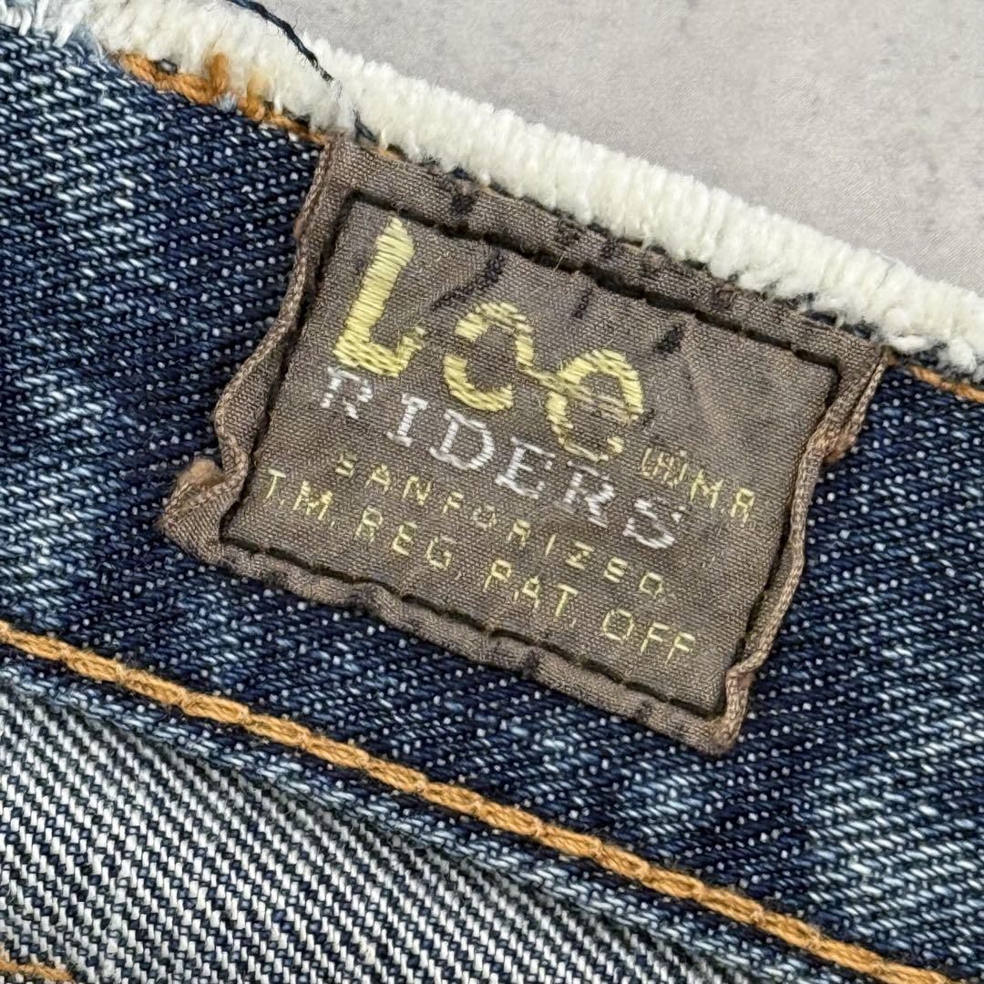 日本製 Lee リー ペンキデニムパンツ W31 BORO - メルカリ