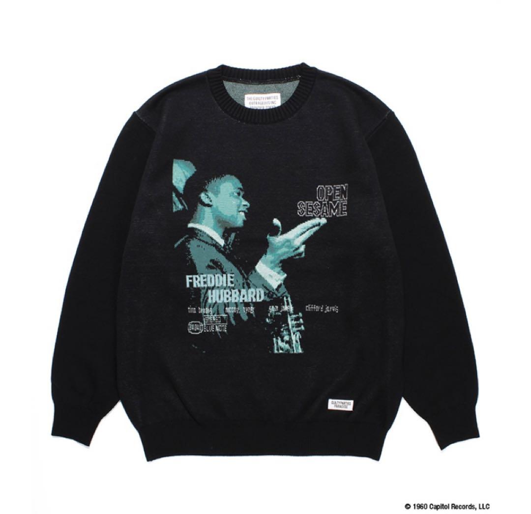 WACKO MARIA BLUE NOTE ジャガードニット(TYPE-3)