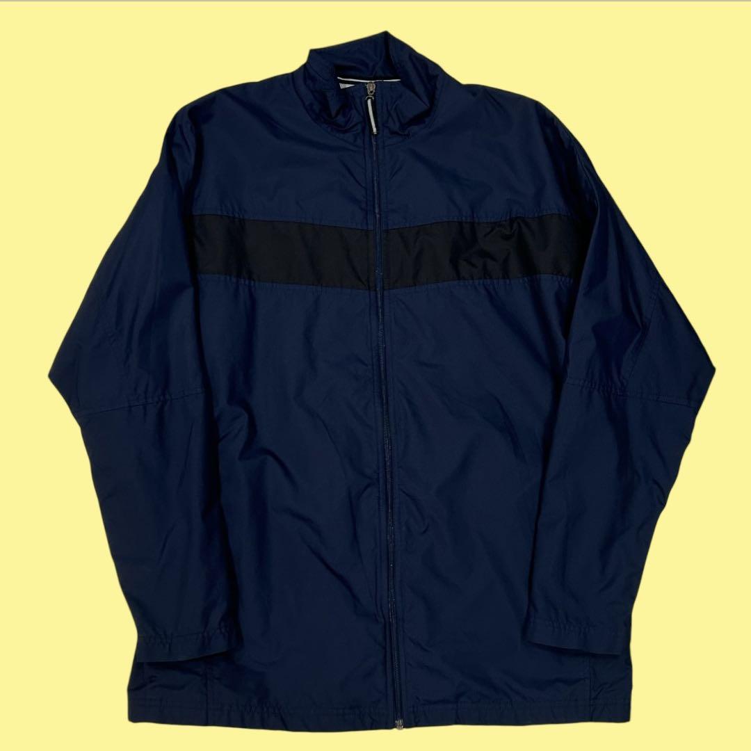 00s NIKE ブルゾン ジャケット テック ネイビー 00s nike training wear nylon jacket navy