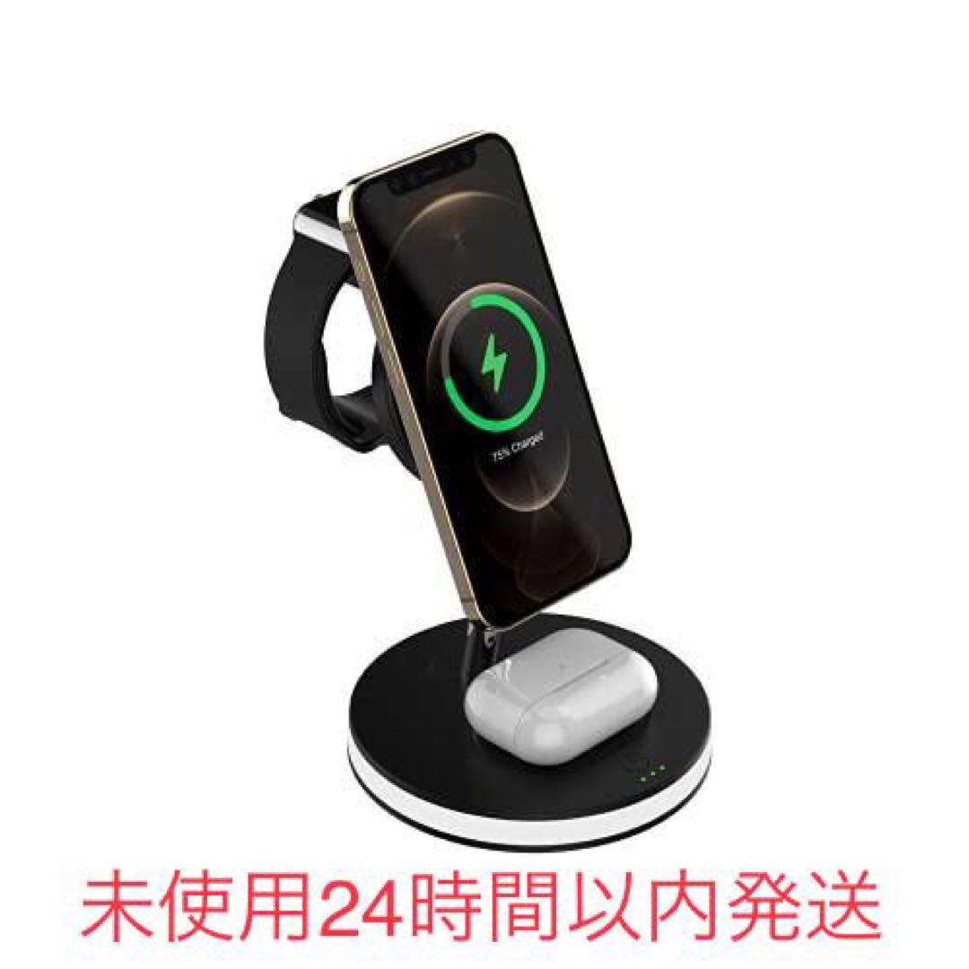 BZGLAM 充電器 3in1 急速充電 2023年モデル ワイヤレス充電器