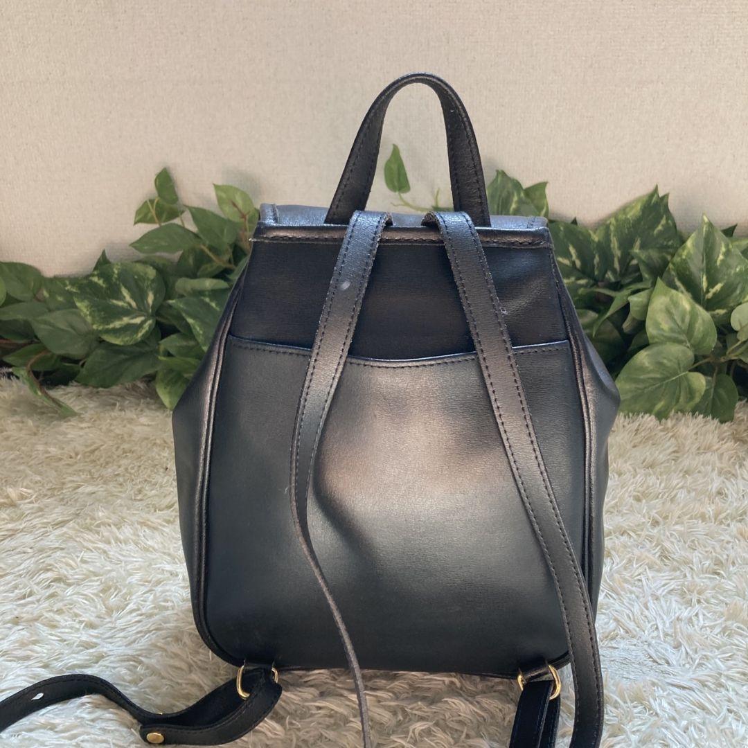 人気✨ロンシャン ミニ リュック レザー 本革 ブラック Longchamp