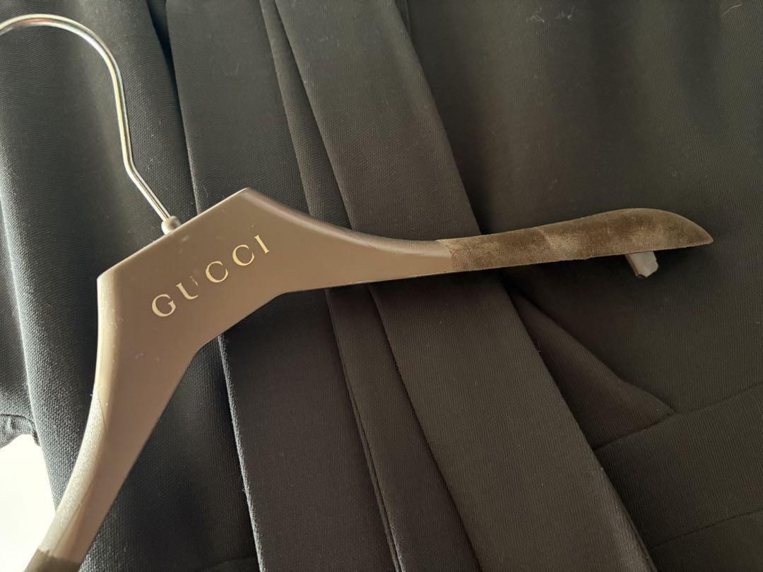 美品 Gucci グッチ ワンピース 焦茶 ブラウン 38