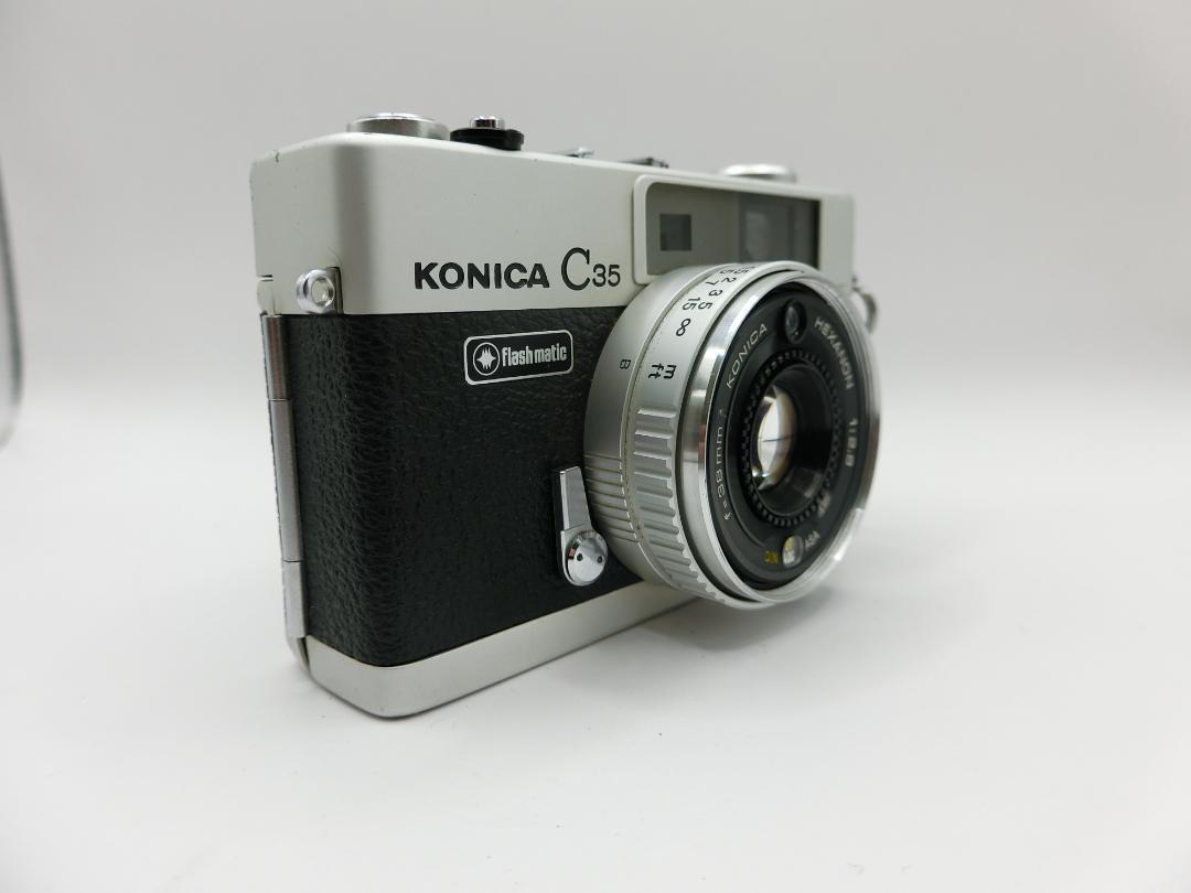 超美品♪動作確認済み＊試写あり】Konica C35 flash matic
