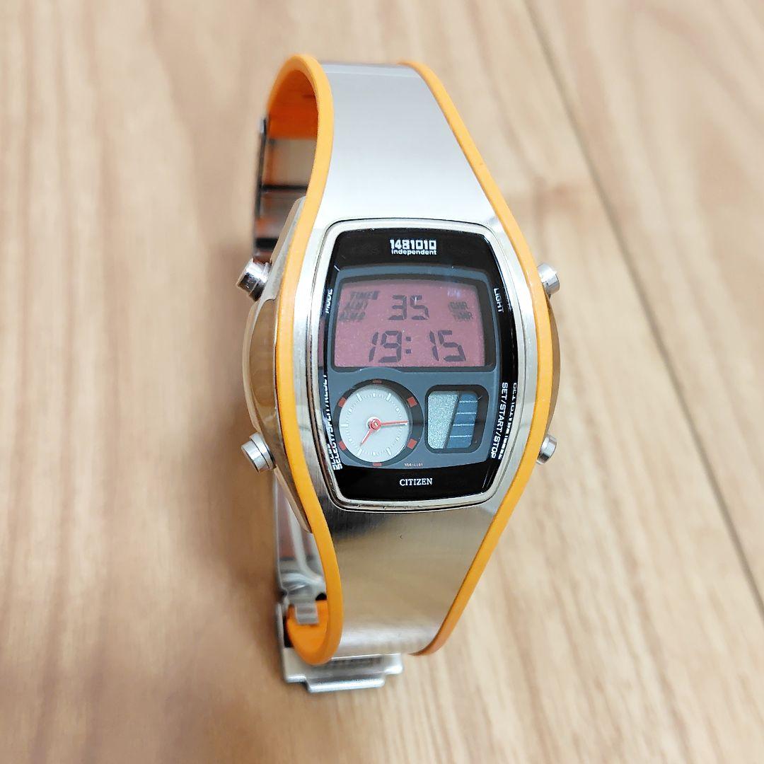 シチズン インディペンデント アナデジ 悲し CITIZEN INDEPENDENT
