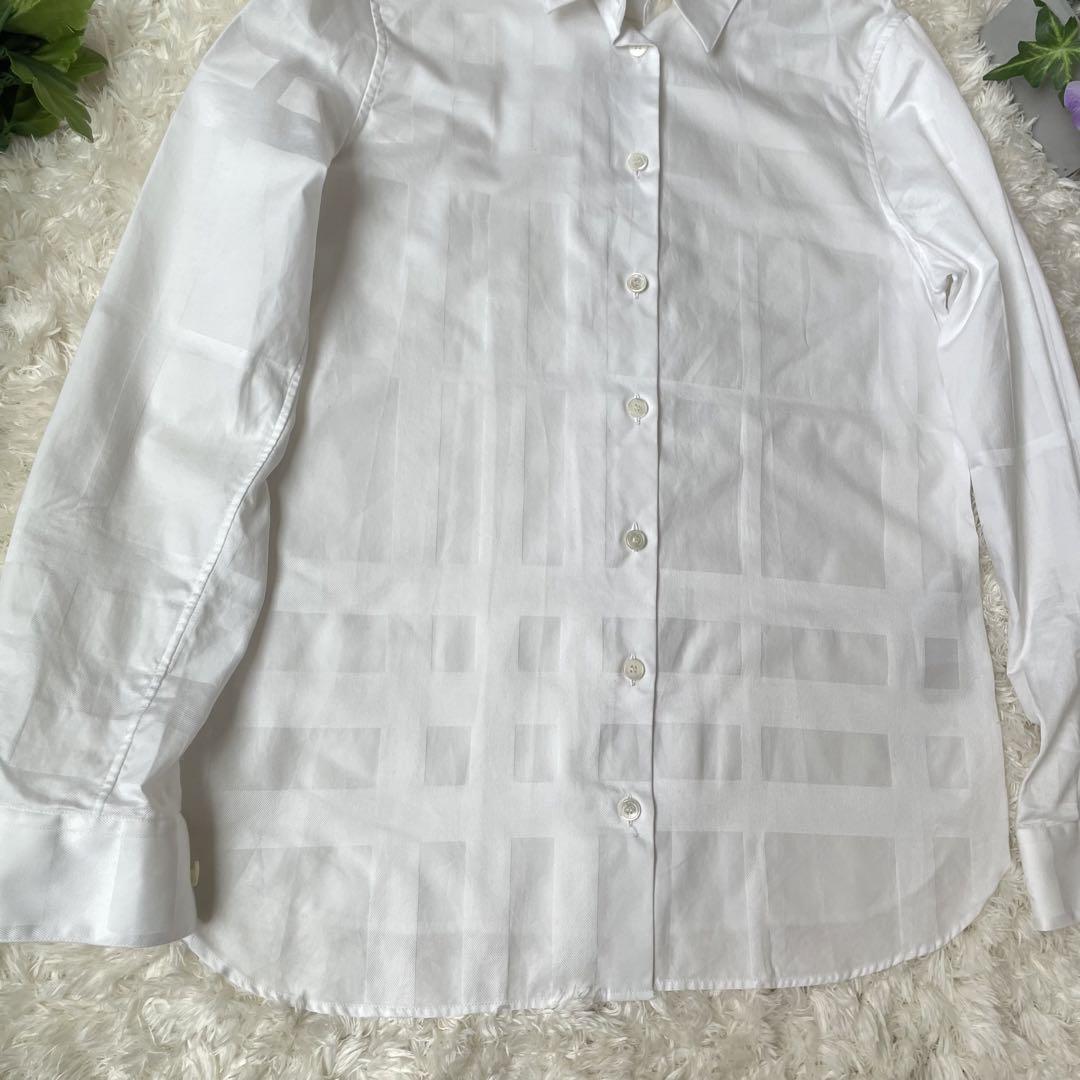 【美品】Burberry ホワイト シャツワンピース 楽天市場】バーバリー シャツワンピースの通販