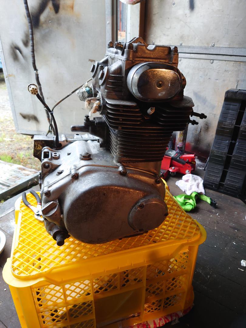 CB350エクスポート 実働エンジン HdEuZ-m84359606220 好評大人気