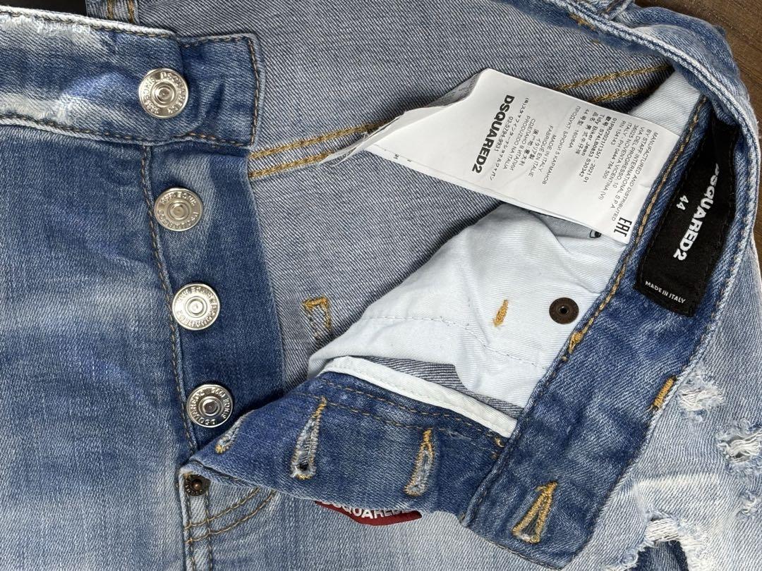 新品 DSQUARED2 Tidy Biker Jean 44 D2 ワッペン - メルカリ