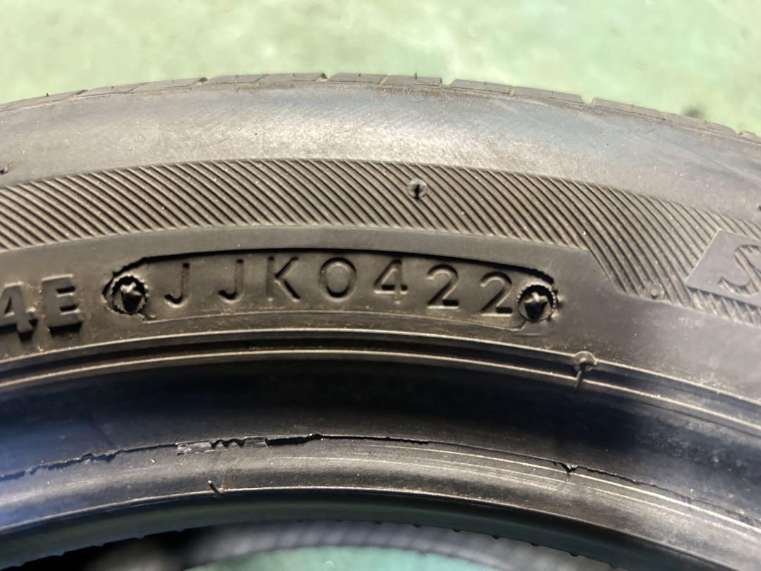 2022.2021.2020年製165/55R14バリ山！中古タイヤ4本セット