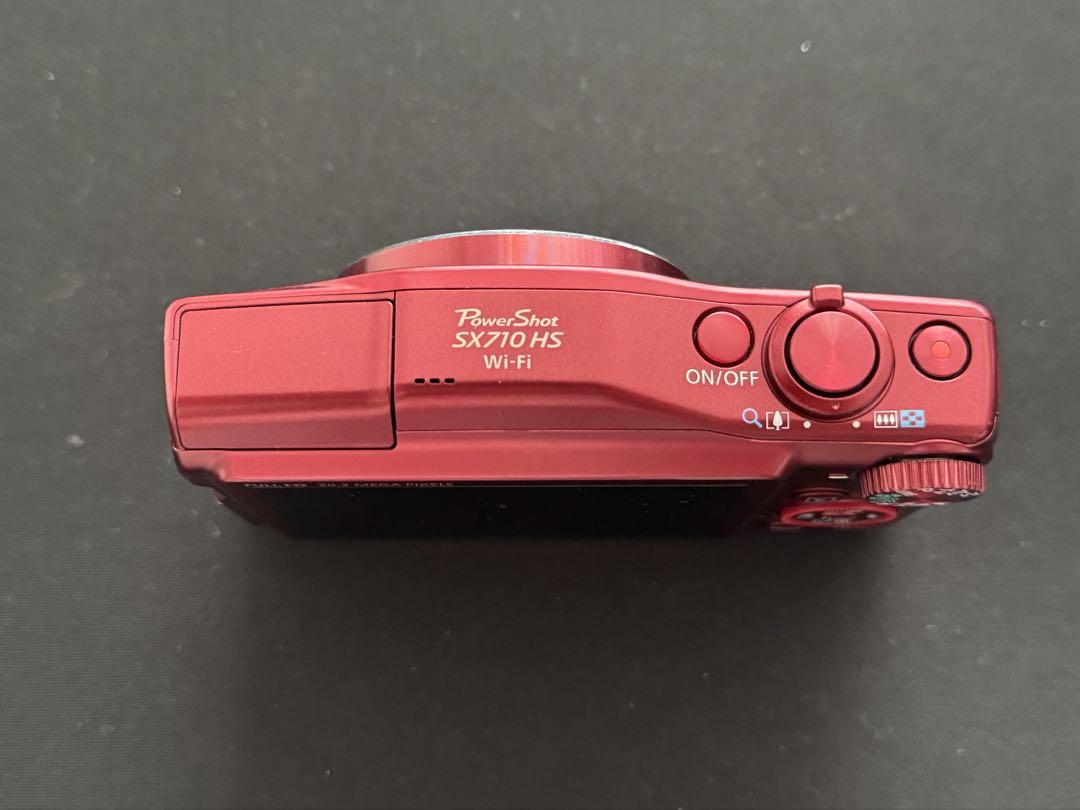 【最安値・美品】Canon SX710 HS PowerShot レッド