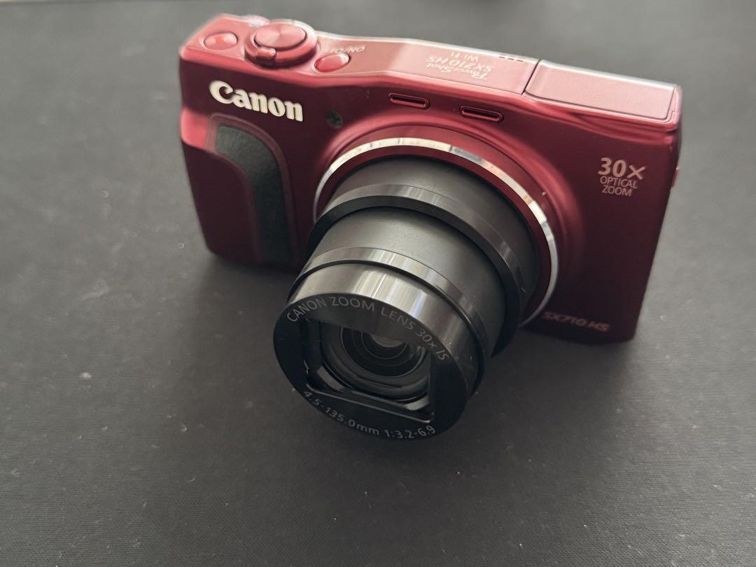 【最安値・美品】Canon SX710 HS PowerShot レッド